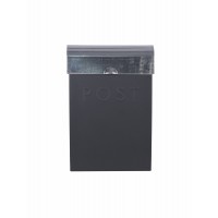 Original Post Box – Carbon - Galvanised lid